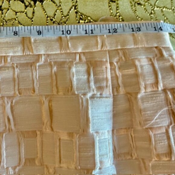 Victor Costa for Nahdreé Jacket Skirt 2 Pc Set,Blush Peach, Elegant Suit Sz 10 - Picture 9 of 16